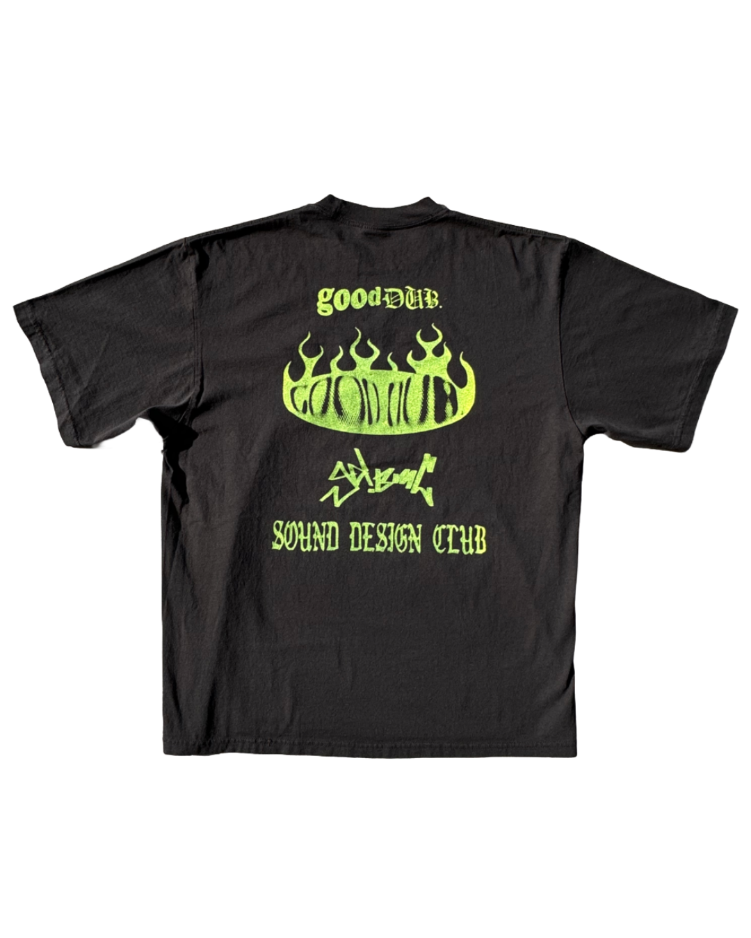 "good dub. Green" Sound Design Club T-shirt